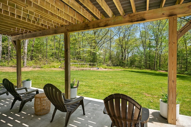 view of patio / terrace