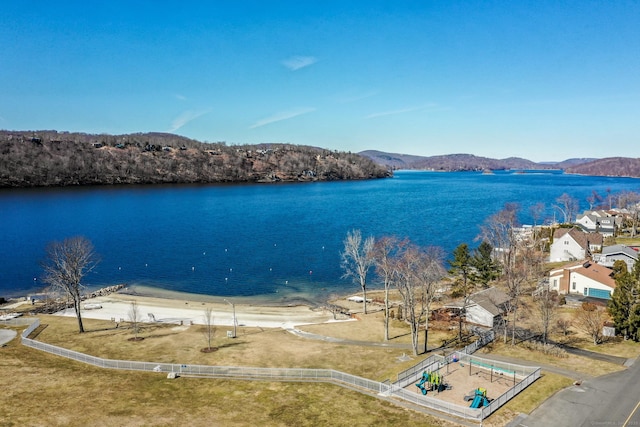 38 N Lake Shore Dr, Brookfield, CT 06804 - water view featuring a mountain backdrop