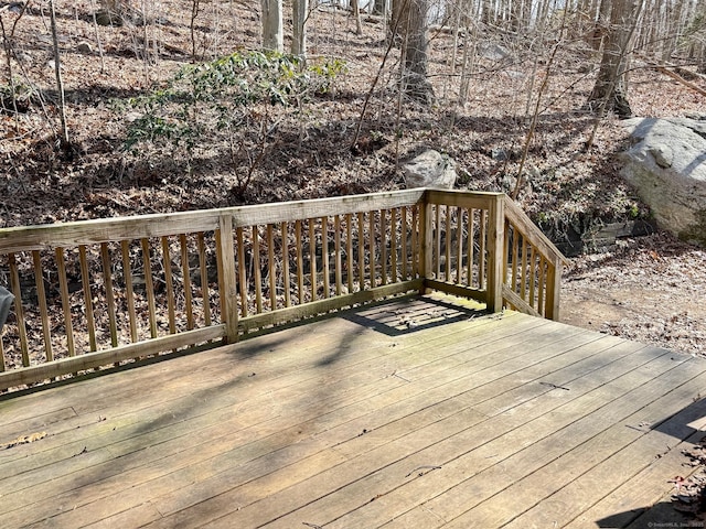 view of deck