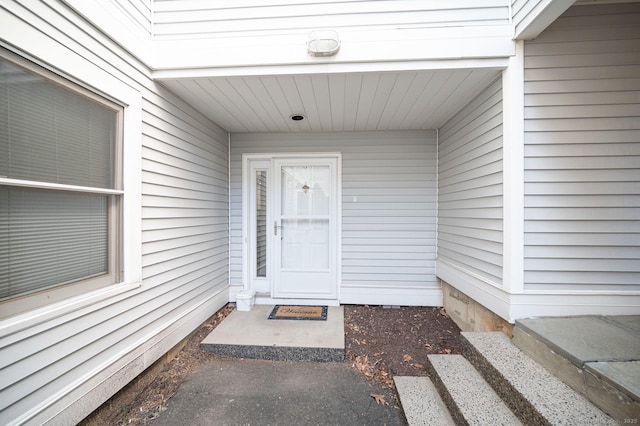 view of property entrance