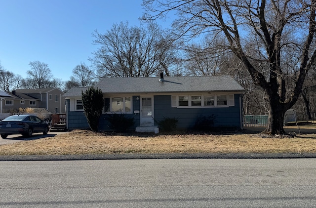 view of ranch-style home