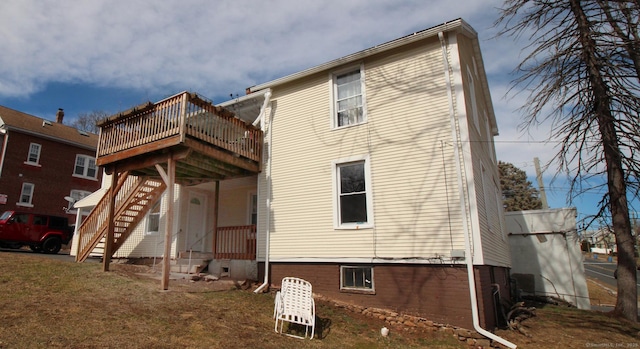 view of rear view of house