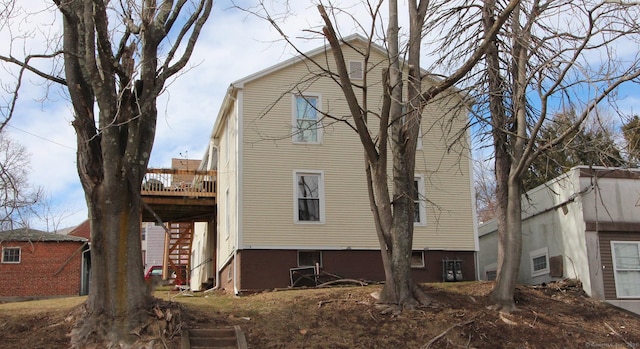 view of home's exterior