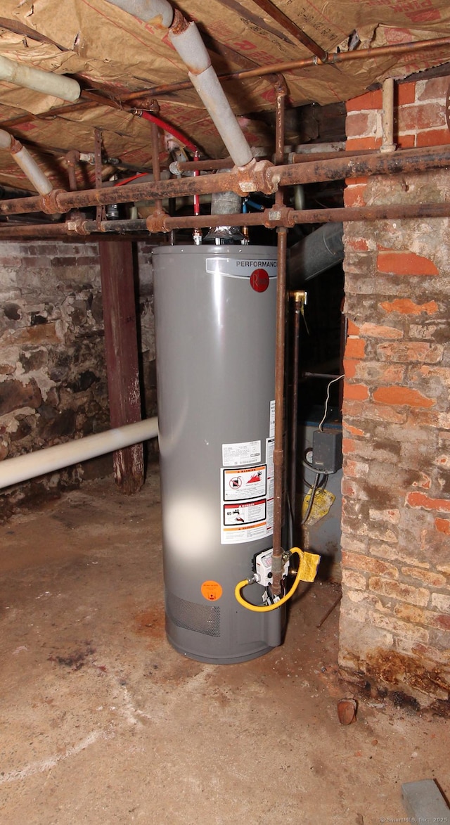 utilities featuring water heater