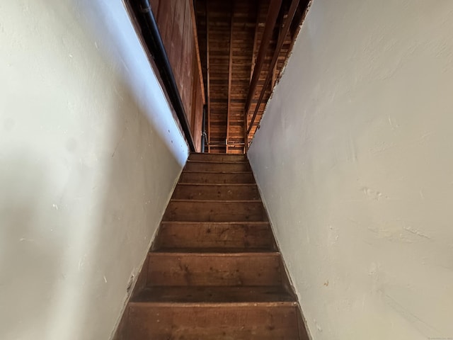 view of staircase