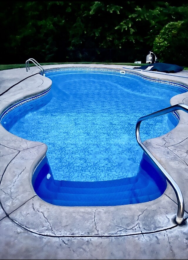 726 Maple St, Rocky Hill, CT 06067 - outdoor pool with a patio area