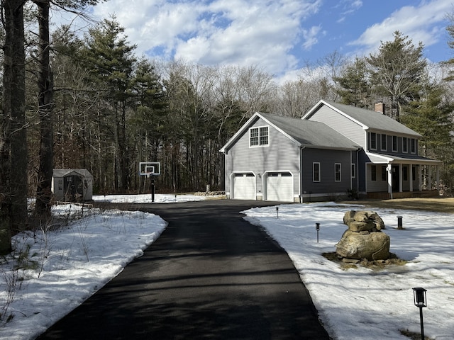 exterior space with driveway