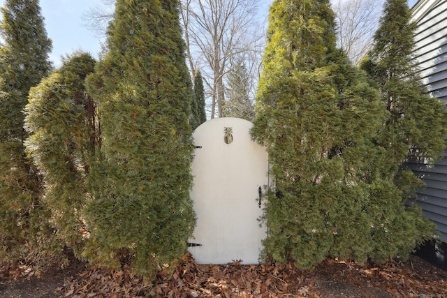 details with a gate