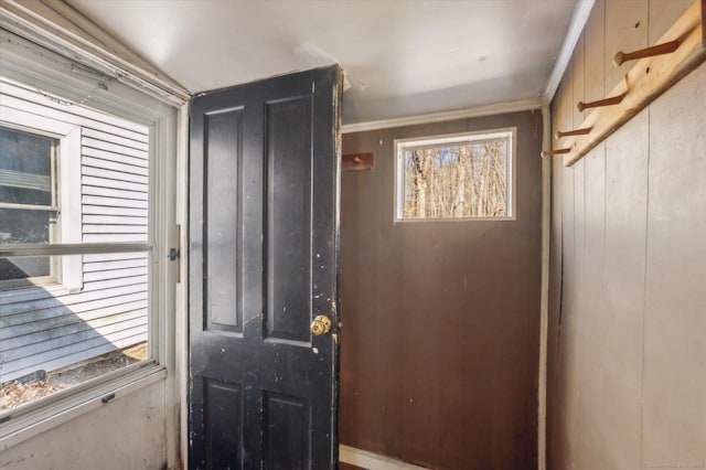 doorway to outside with a healthy amount of sunlight