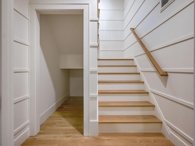 412 Tanner Marsh Rd, Guilford, CT 06437 - stairs with wood finished floors