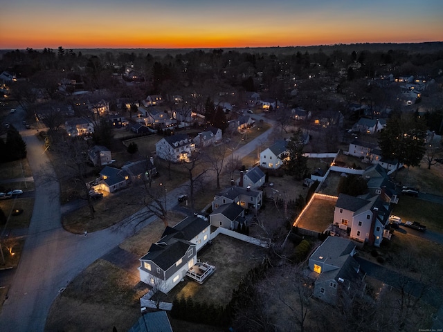 birds eye view of property featuring a residential view