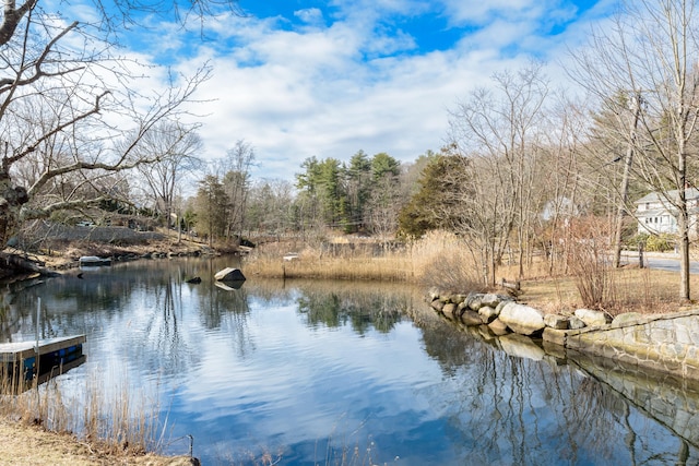 property view of water