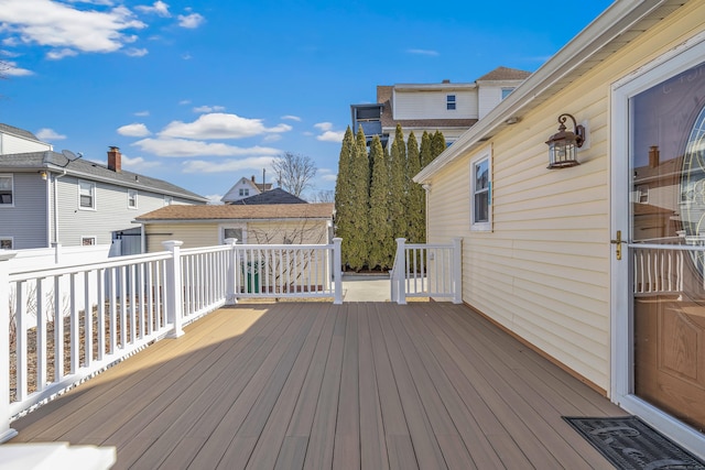 view of deck