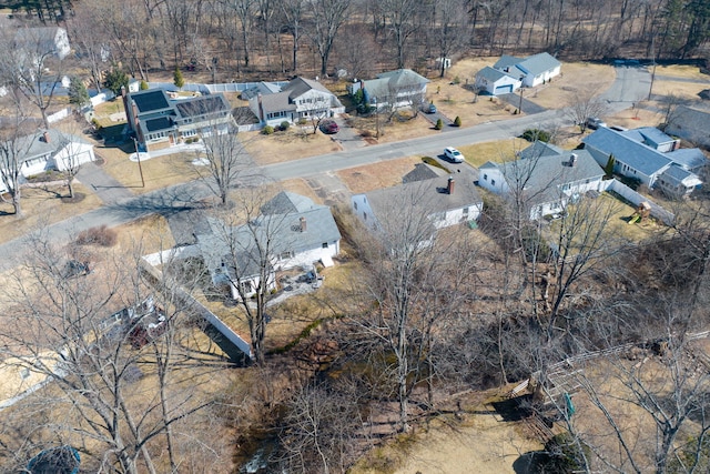 birds eye view of property featuring a residential view