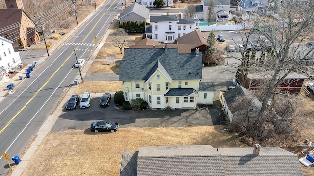 bird's eye view featuring a residential view