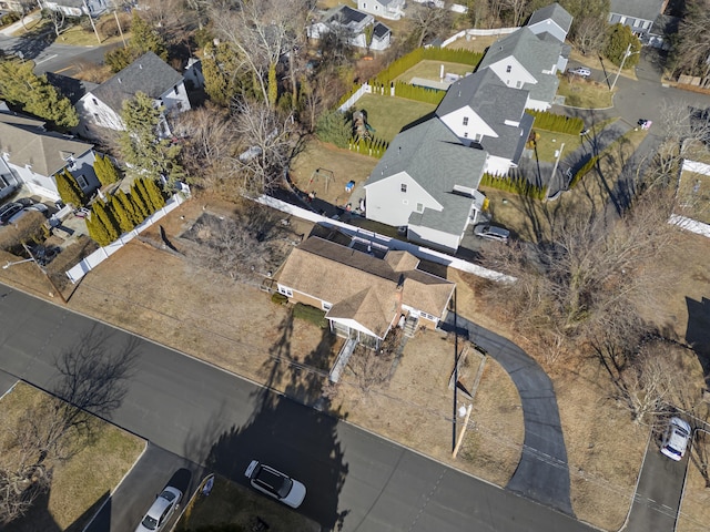 birds eye view of property featuring a residential view