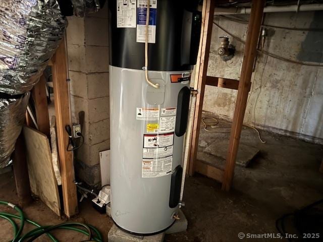 utilities featuring hybrid water heater