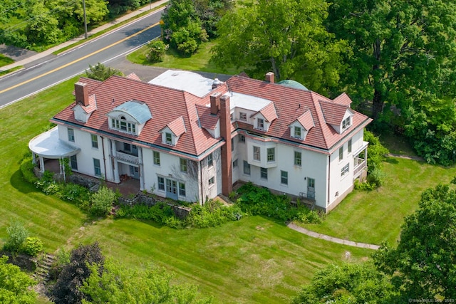 673 Spring St, Manchester, CT 06040 - view from above of property