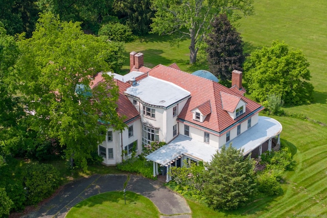 673 Spring St, Manchester, CT 06040 - view from above of property