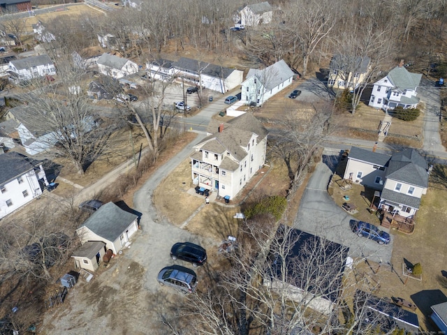 bird's eye view featuring a residential view