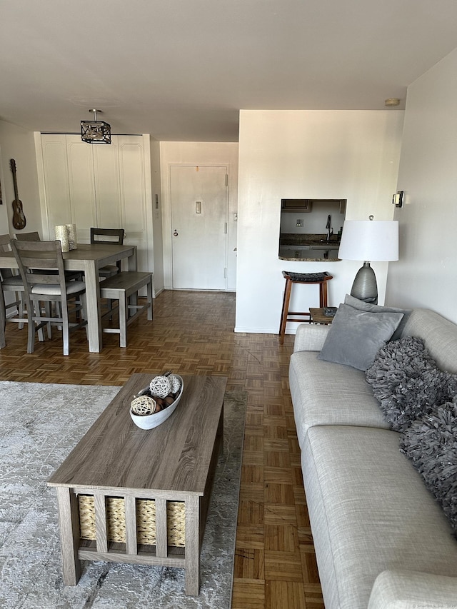 view of living room