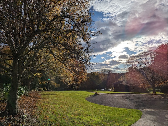 view of road
