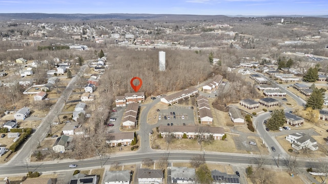 birds eye view of property featuring a residential view