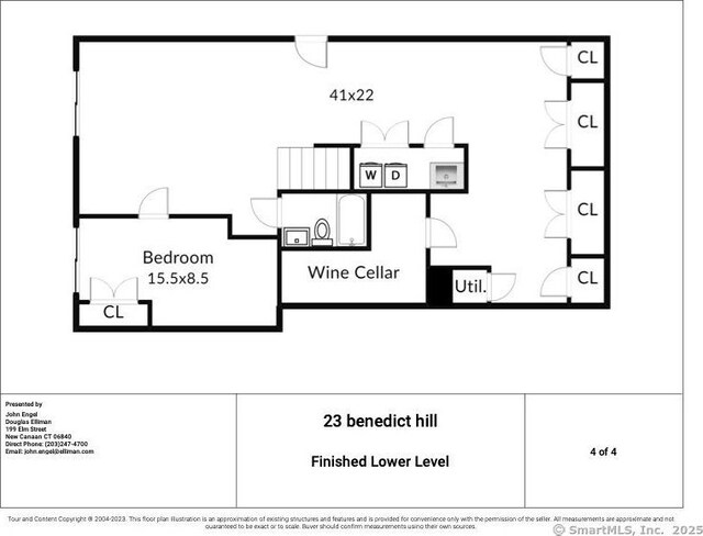 23 Benedict Hill Rd, New Canaan, CT 06840 - home floor plan