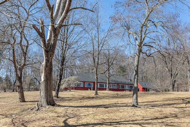12 Old Forge Hollow Rd, Litchfield, CT 06750 - ranch-style house featuring a front yard