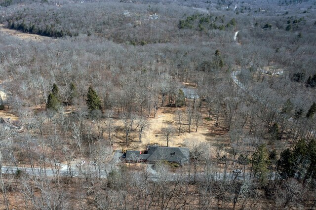 12 Old Forge Hollow Rd, Litchfield, CT 06750 - aerial view of property and surrounding area featuring a heavily wooded area