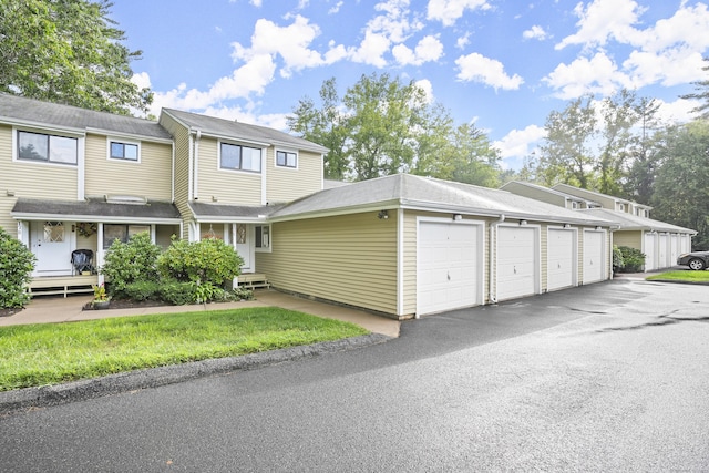 view of front of property with community garages