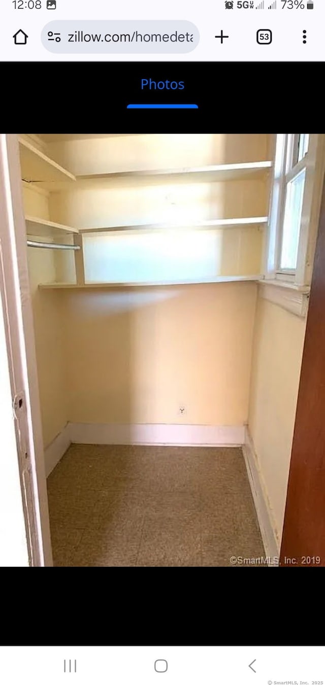 view of spacious closet