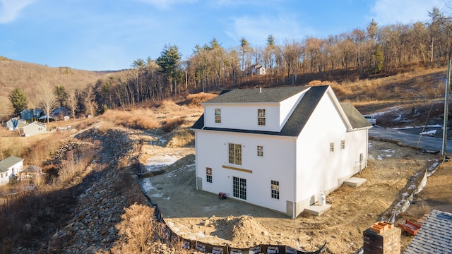 view of side of property
