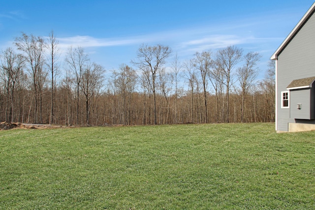 25 S Rd, Bozrah, CT 06334 - view of yard with a wooded view