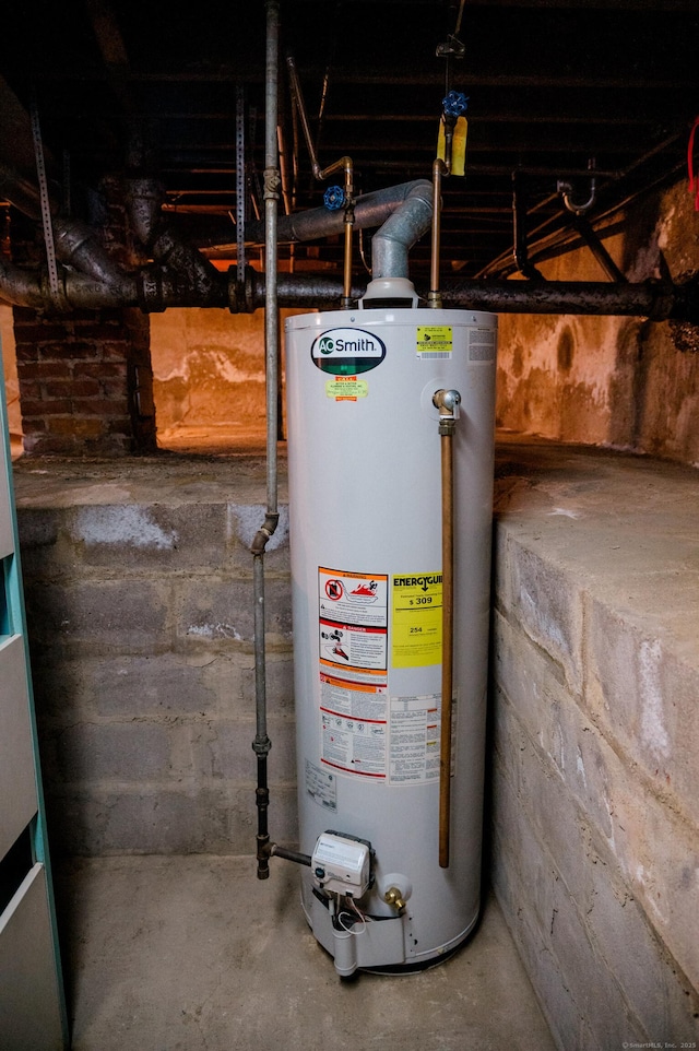 utilities with gas water heater