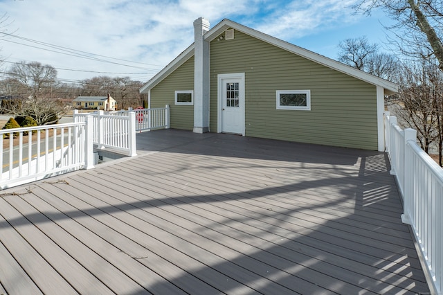 view of deck