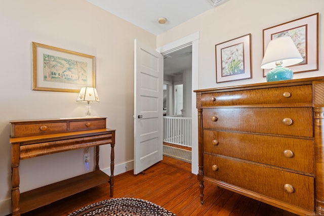 6 Hart Ave, Branford, CT 06405 - living area with baseboards and hardwood / wood-style floors