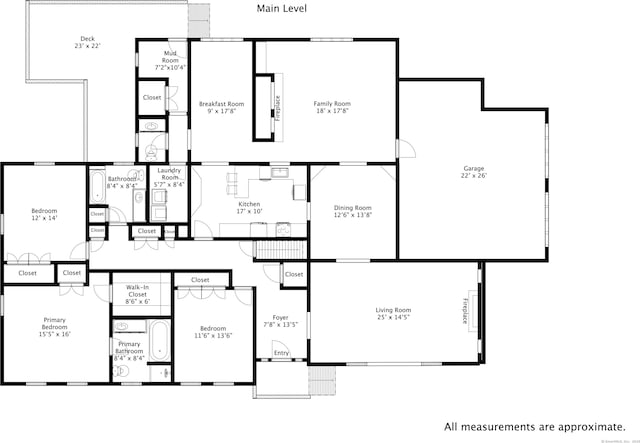 68 Hawthorne Dr, Fairfield, CT 06825 - view of property floor plan