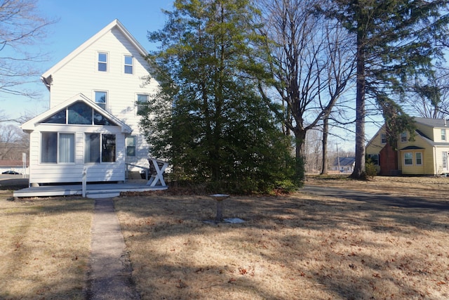 view of home's exterior