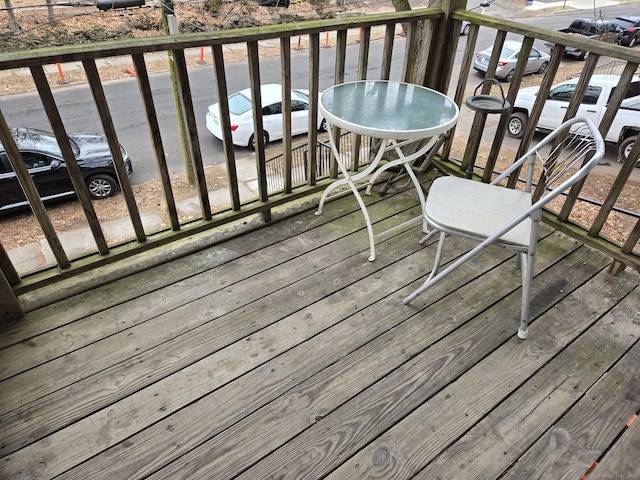 view of deck
