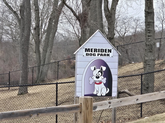 exterior details featuring fence