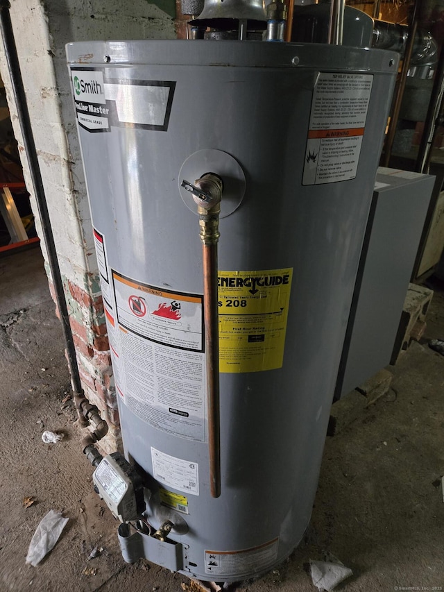 utilities with gas water heater
