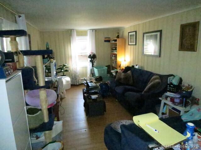 living room featuring wood finished floors