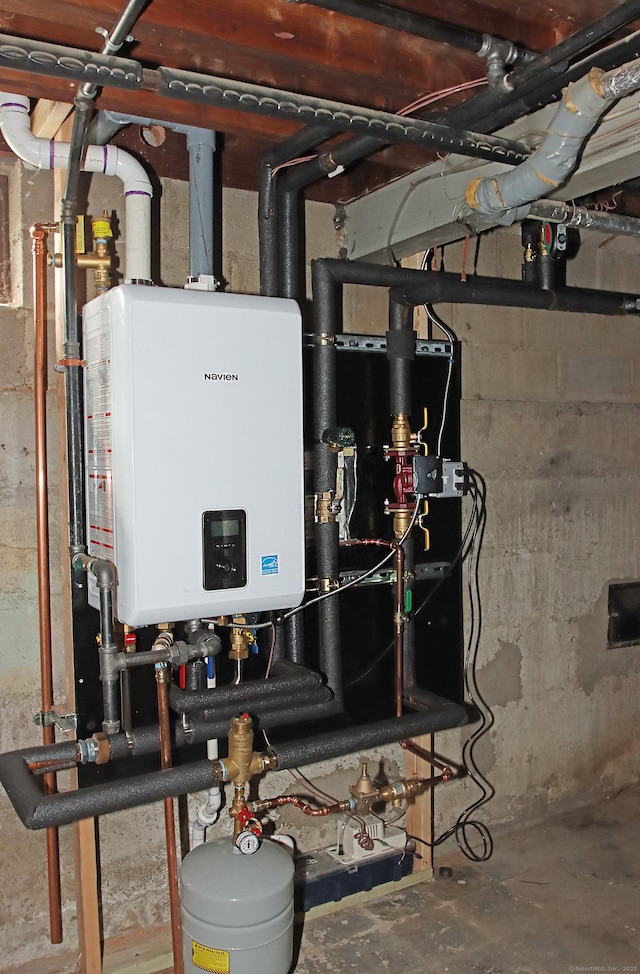 utilities featuring water heater