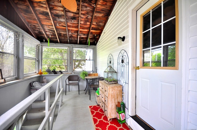 61 E St, Bethlehem, CT 06751 - sunroom with lofted ceiling