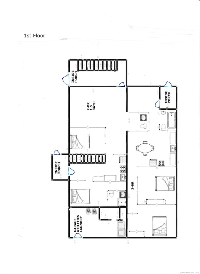 61 E St, Bethlehem, CT 06751 - floor plan / room layout