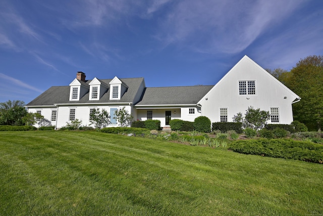 40 Shields Rd, Woodstock, CT 06281 - view of front of home with a chimney and a front yard