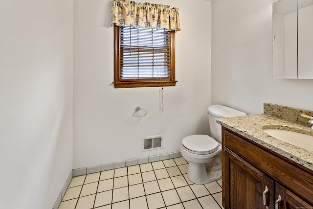 32 Woodmont Rd, Avon, CT 06001 - bathroom with vanity, toilet, and baseboards