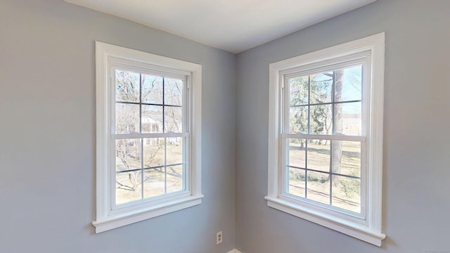 view of room details