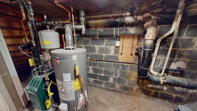 utilities with gas water heater